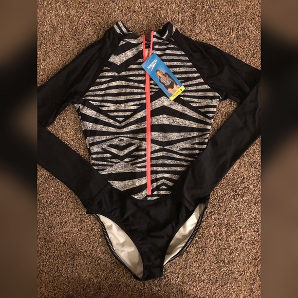 Speedo Other - Speedo Long Sleeve One Piece NWT